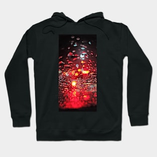 Rain Drops and Blurry Lights Hoodie